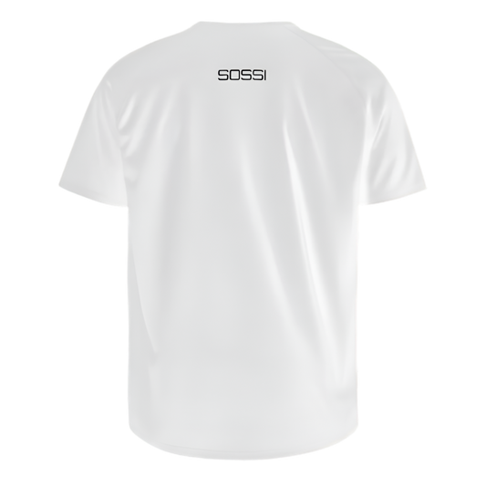 SOSSI White Active Men Tee