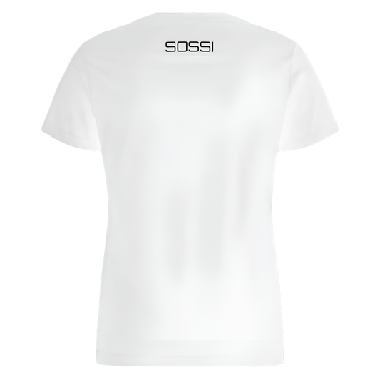 SOSSI White Active Women Tee New