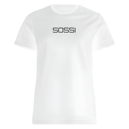 SOSSI White Active Women Tee New