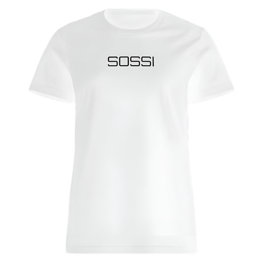 SOSSI White Active Women Tee New