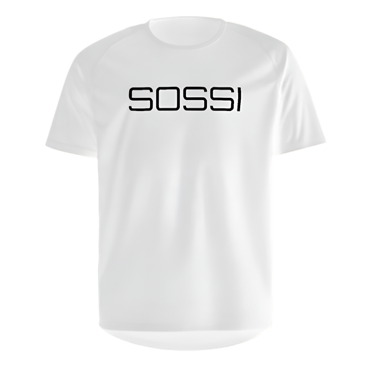 SOSSI White Active Men Tee