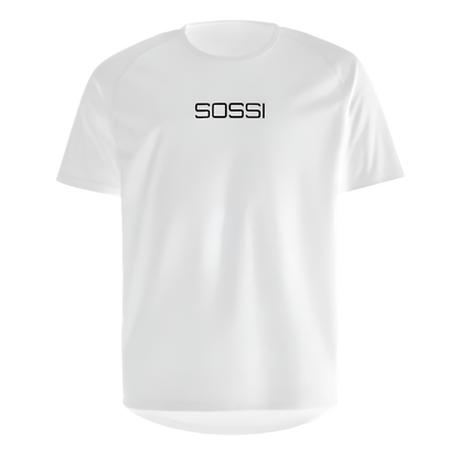 SOSSI White Active Men Tee New