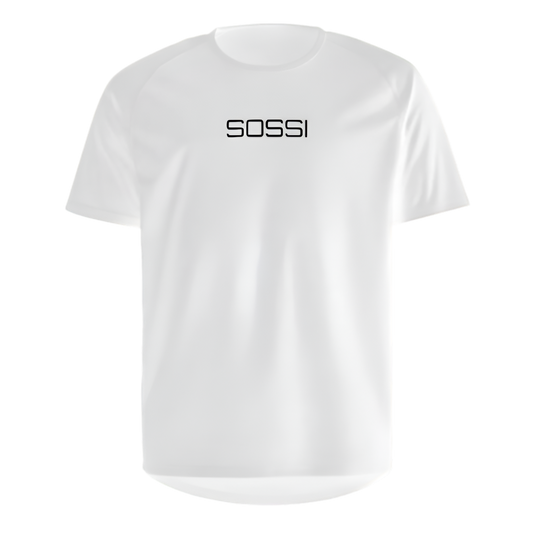 SOSSI White Active Men Tee New