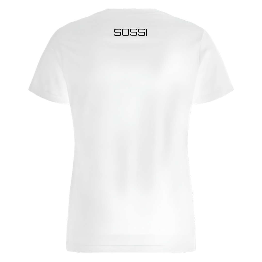 SOSSI White Active Women Tee New