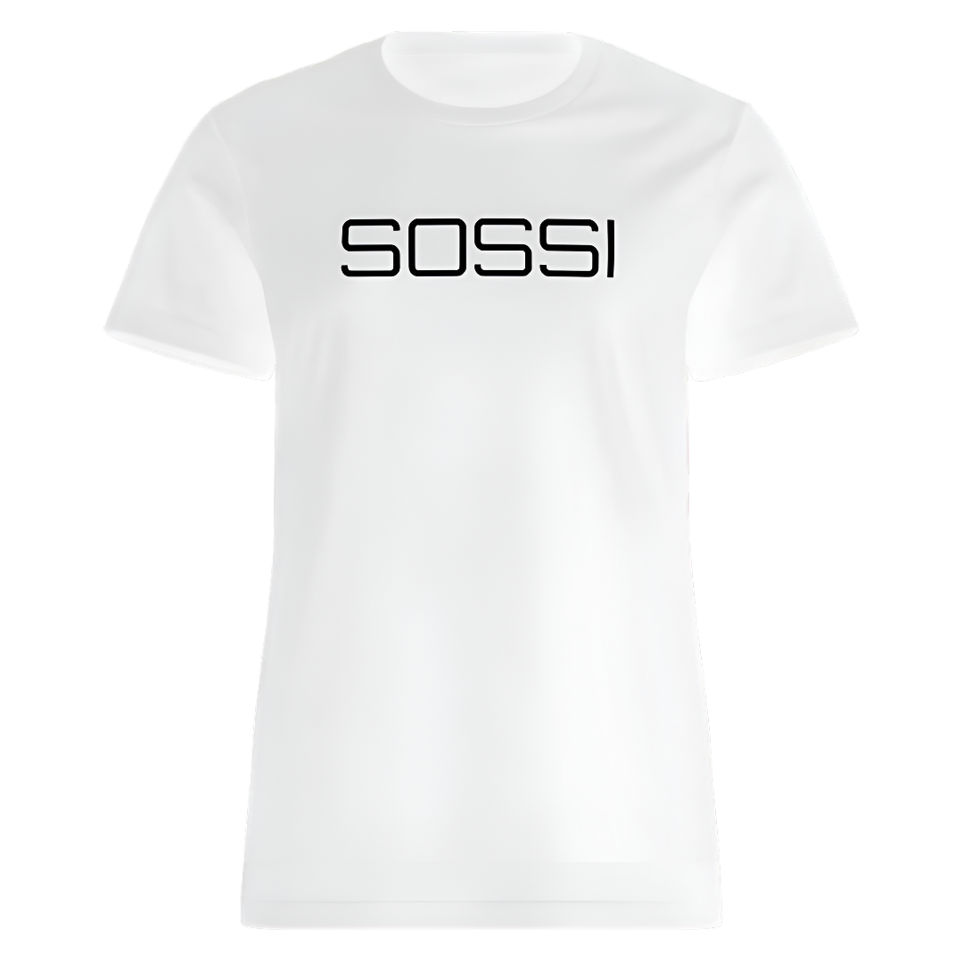 SOSSI White Active Women Tee