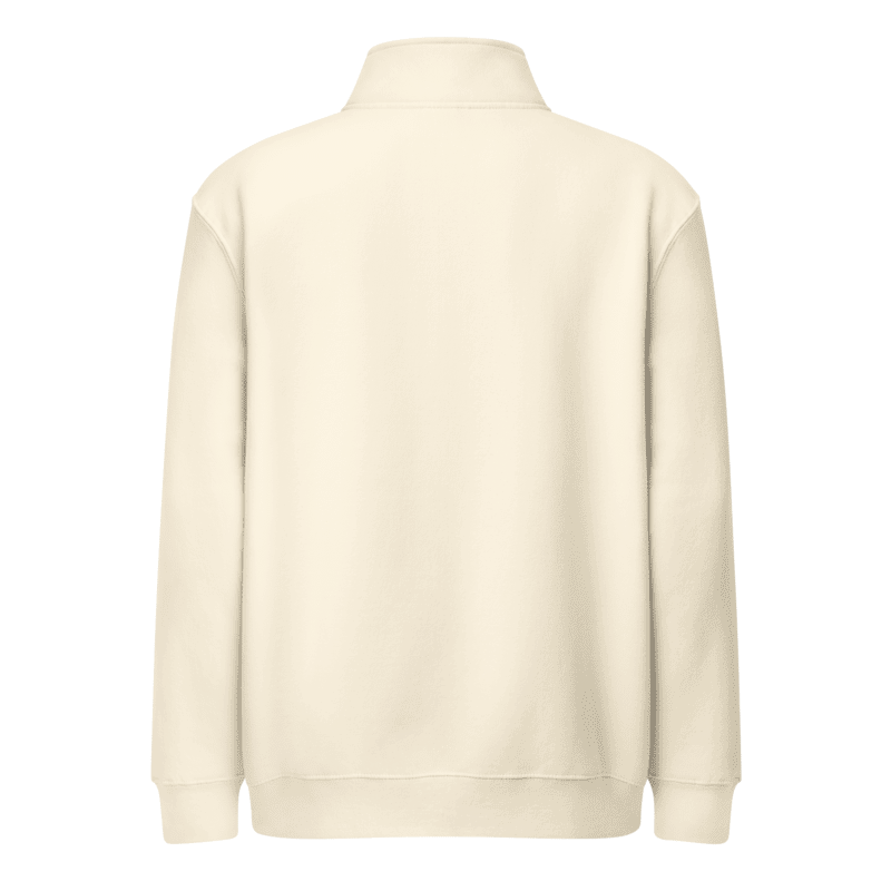 SOSSI Ecru Zip Sweatshirt