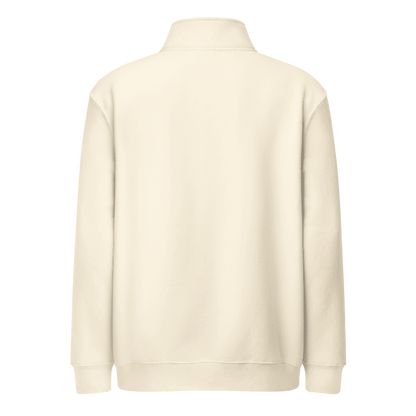 SOSSI Ecru Zip Sweatshirt