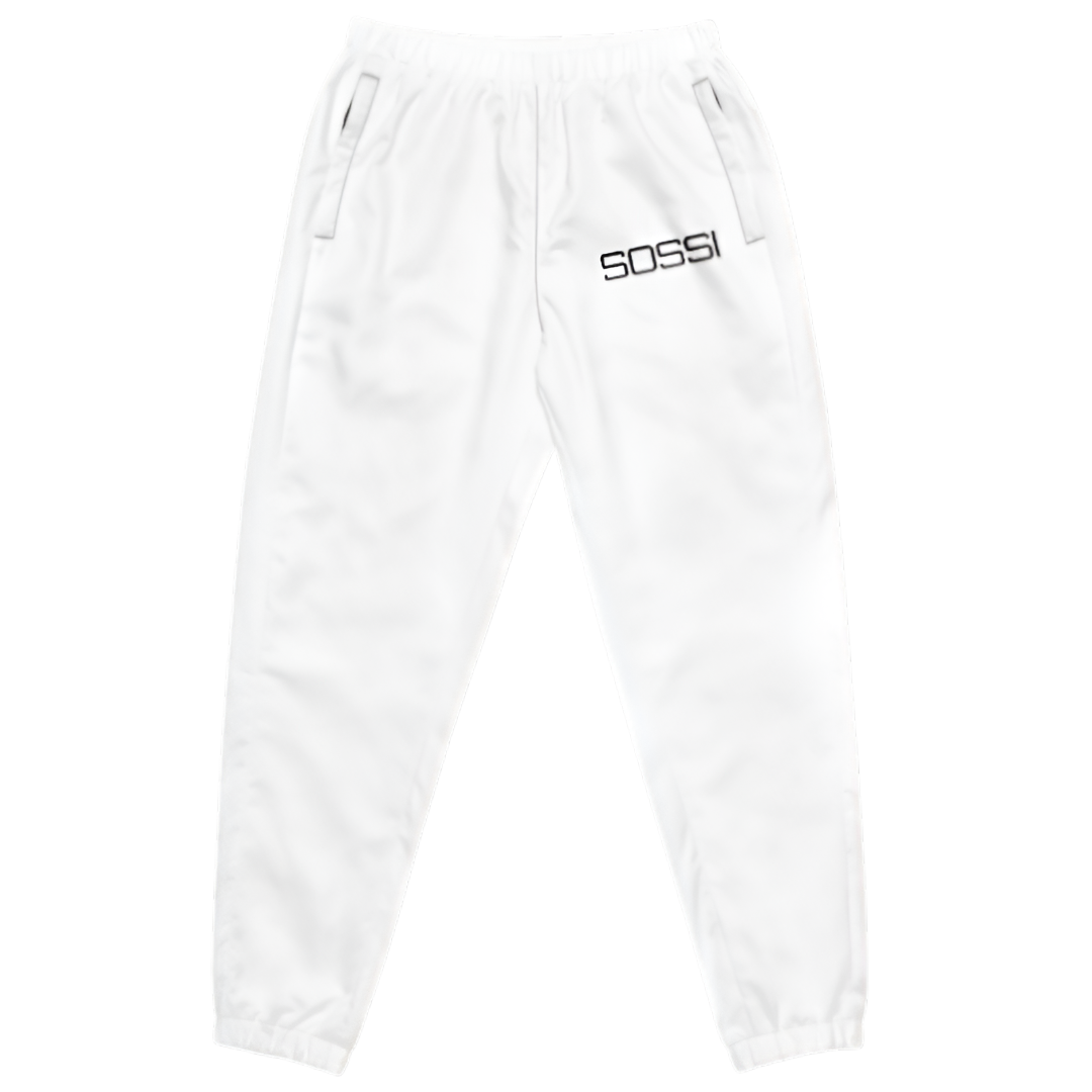 SOSSI White Track Pants
