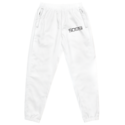 SOSSI White Track Pants