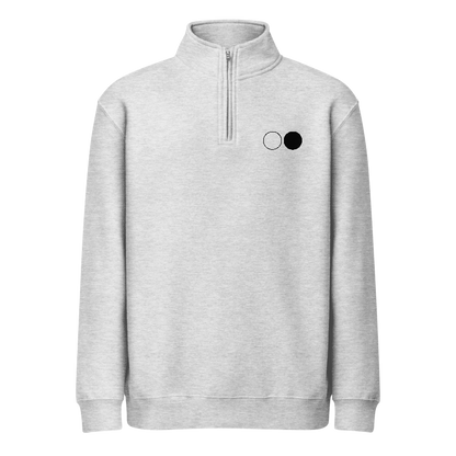 SOSSI Logo Grey Zip Sweatshirt