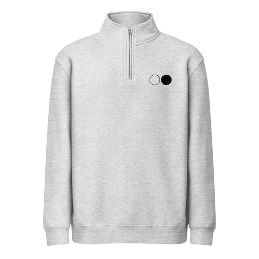 SOSSI Logo Grey Zip Sweatshirt